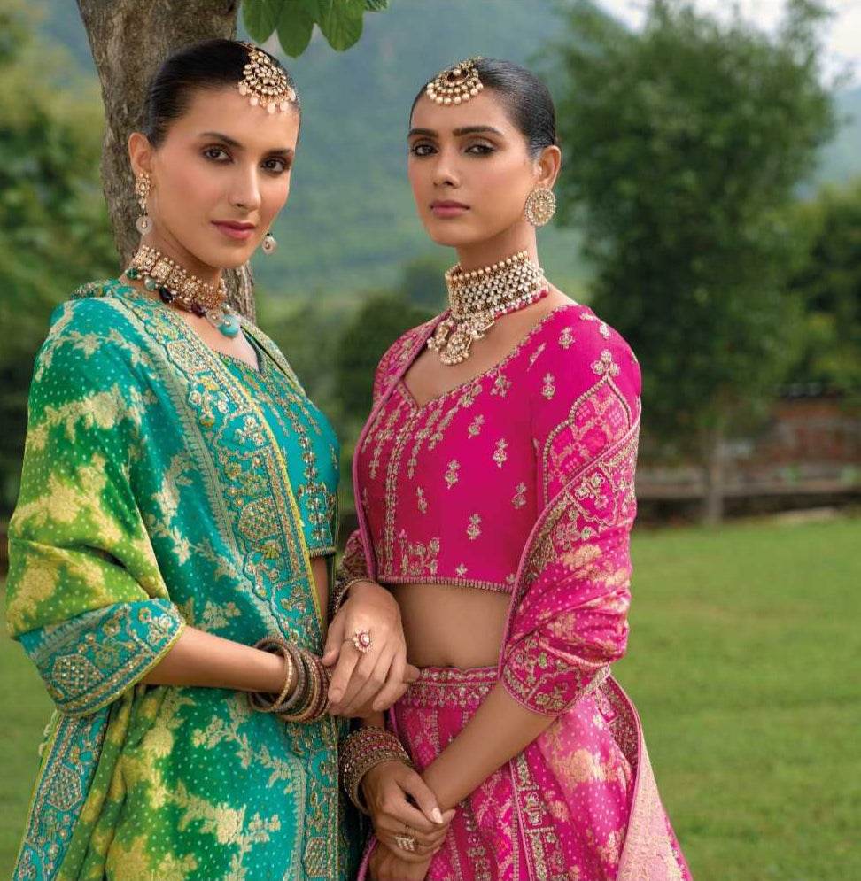 Silk Embroidered Lehenga for Elegant Traditional Wear - MYLUXURY LANE ENTERPRISE